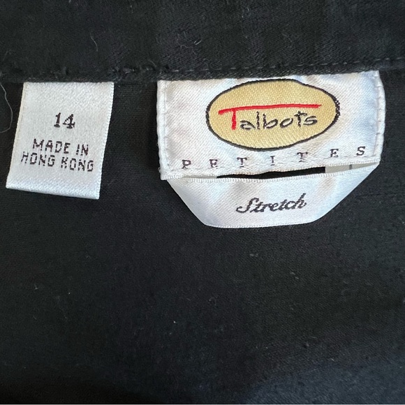 NET Talbots Corduroy A-Line Size 14P - Picture 5 of 7